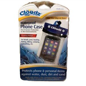 Cloudz Waterproof Phone Case Floating Design for Beach Pool Camping Boating